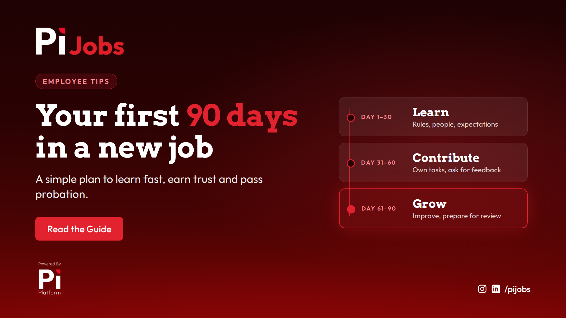 Your First 90 Days in a New Job: A Simple Plan to Pass Probation