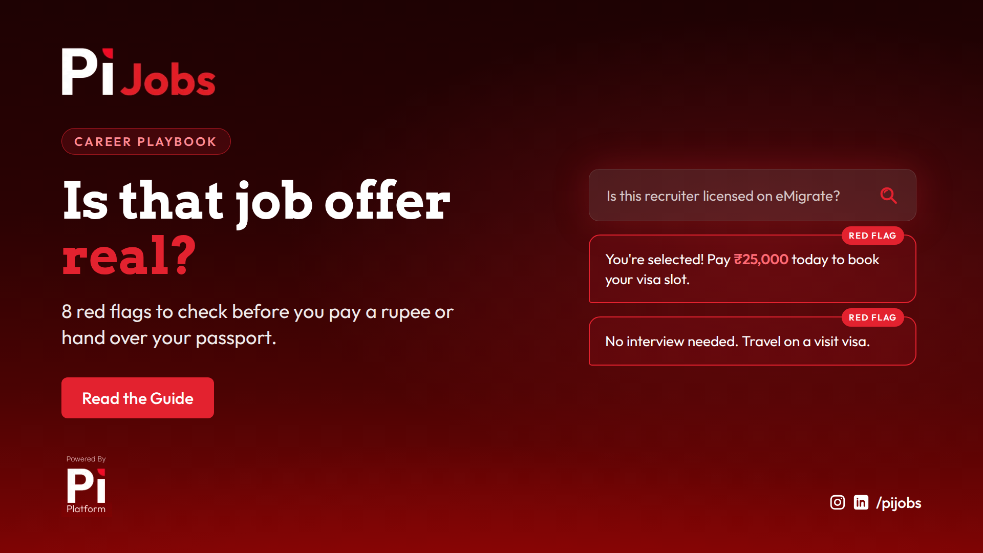 How to Spot a Genuine Job Offer: 8 Red Flags of Job Scams