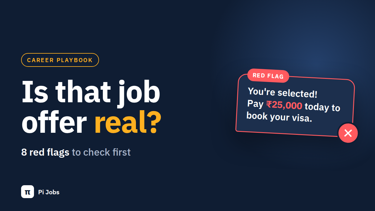 How to Spot a Genuine Job Offer: 8 Red Flags of Job Scams